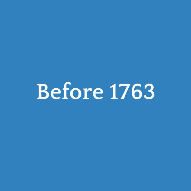 before 1763